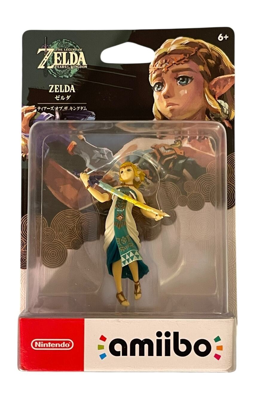 The Legend of Zelda Tears of the Kingdom Zelda Nintendo Amiibo - Princess Zelda
